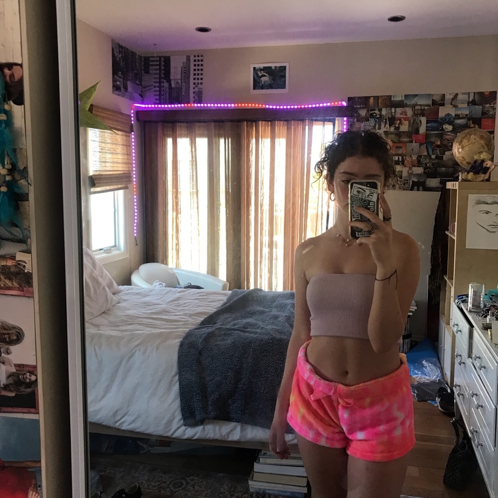 Super cute tie dye sleeping shorts